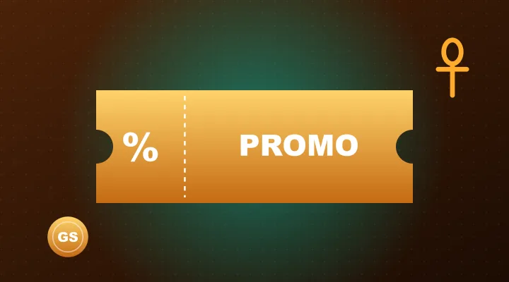 Złoty kupon PROMO i ankh – oferty GameSpot Casino